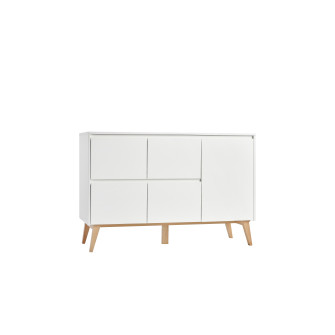 Kumode con 4 cajones y puertas (Colección Classy)